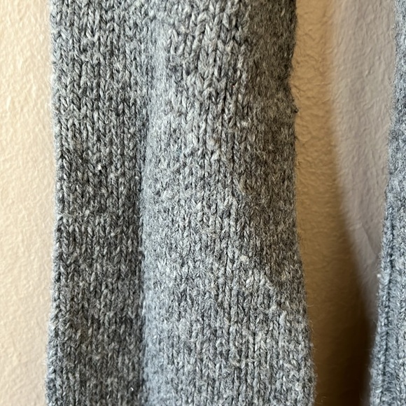 Mudd Gray Hooded Long Sleeve Button Up Sweater Cardigan M - Picture 11 of 11